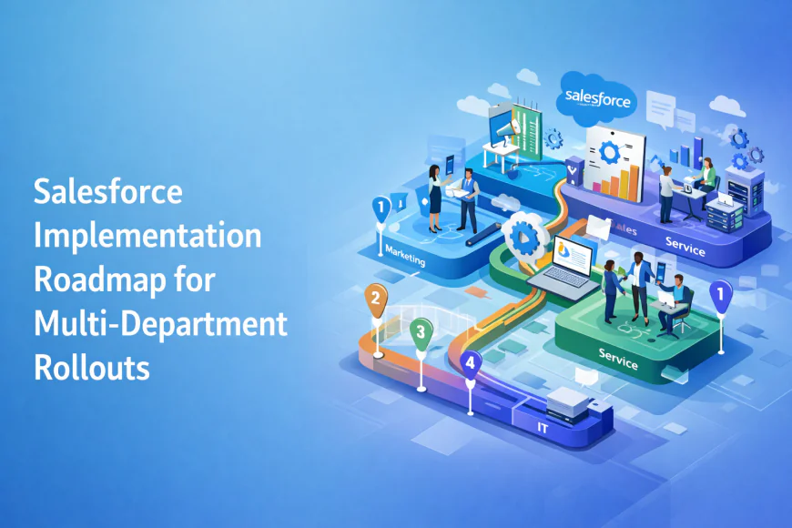 Salesforce Implementation Roadmap for Multi-Department Rollouts