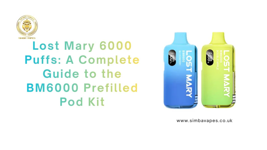 Lost Mary 6000 Puffs: A Complete Guide to the BM6000 Prefilled Pod Kit