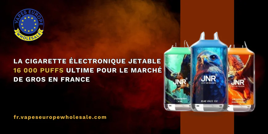 La cigarette électronique jetable 16 000 puffs ultime pour le marché de gros en France