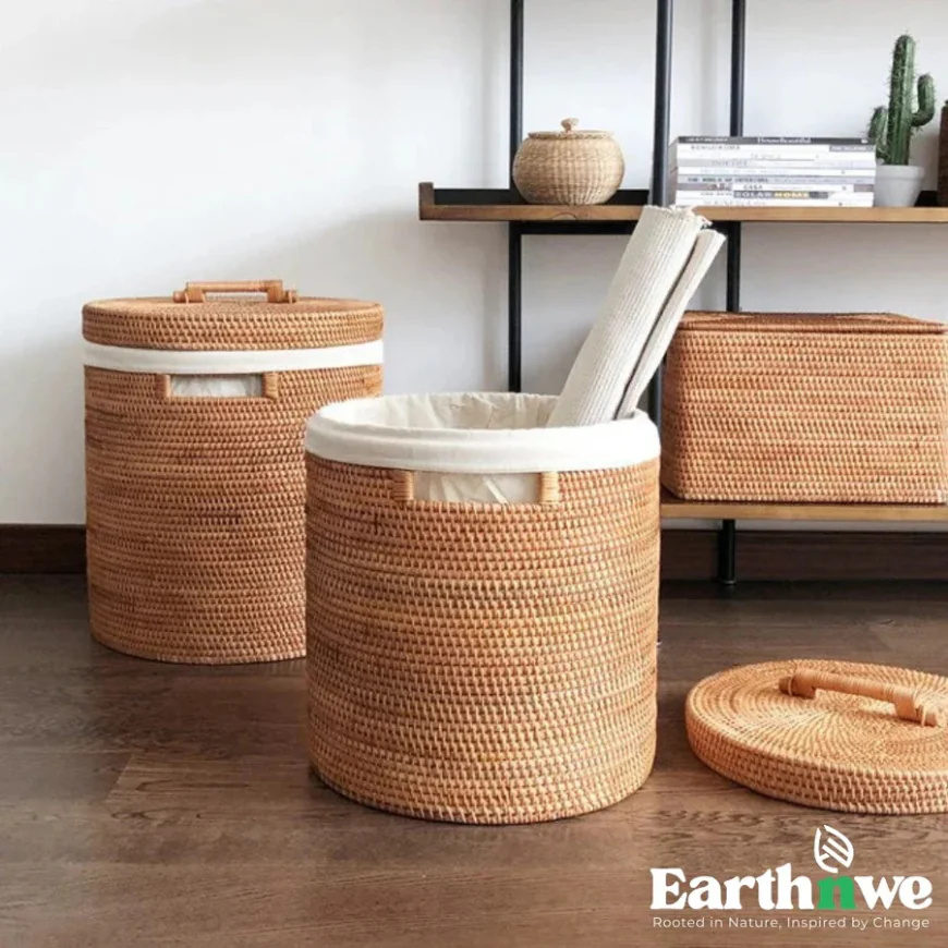 How Do You Use a Rattan Basket for Stylish Storage Solutions?