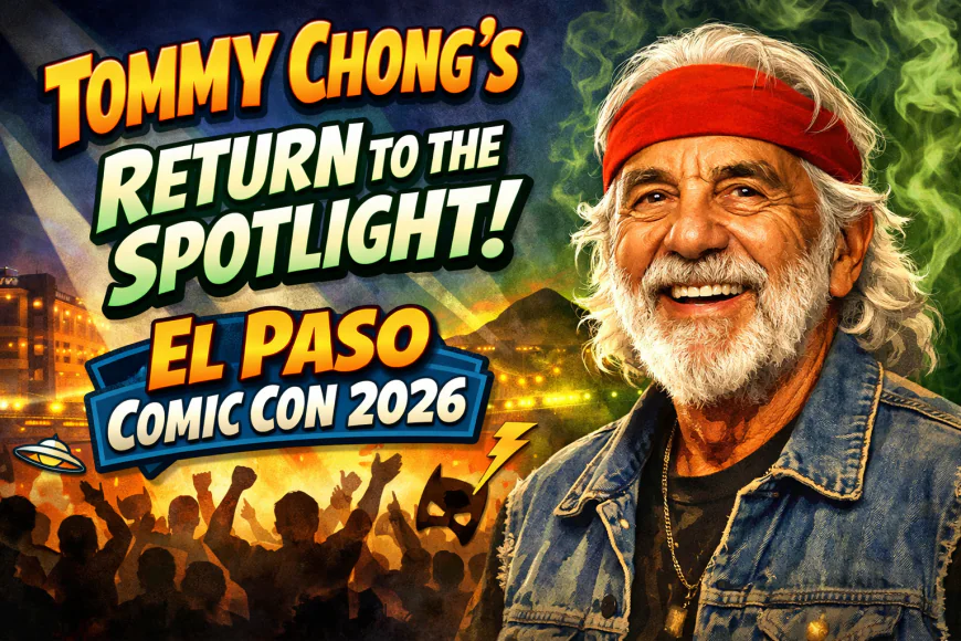 Tommy Chong’s Return to the Spotlight at El Paso Comic Con 2026