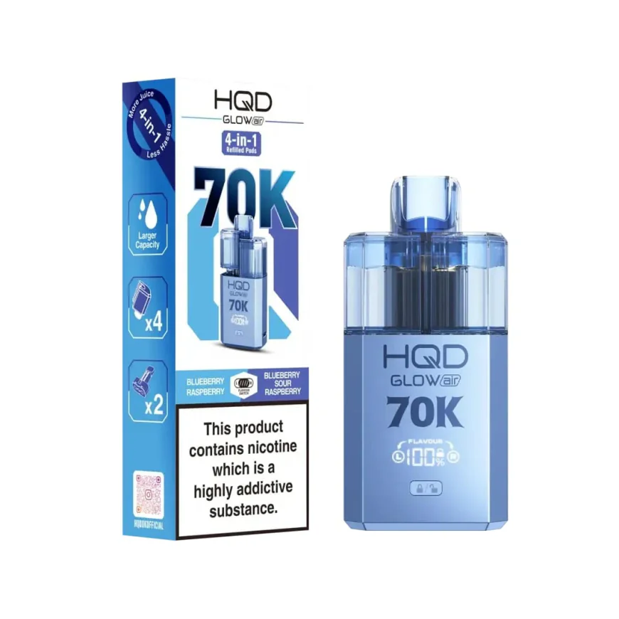 HQD Glow Air 70K Vape Kit Ultimate Review - Why You Should Buy This?