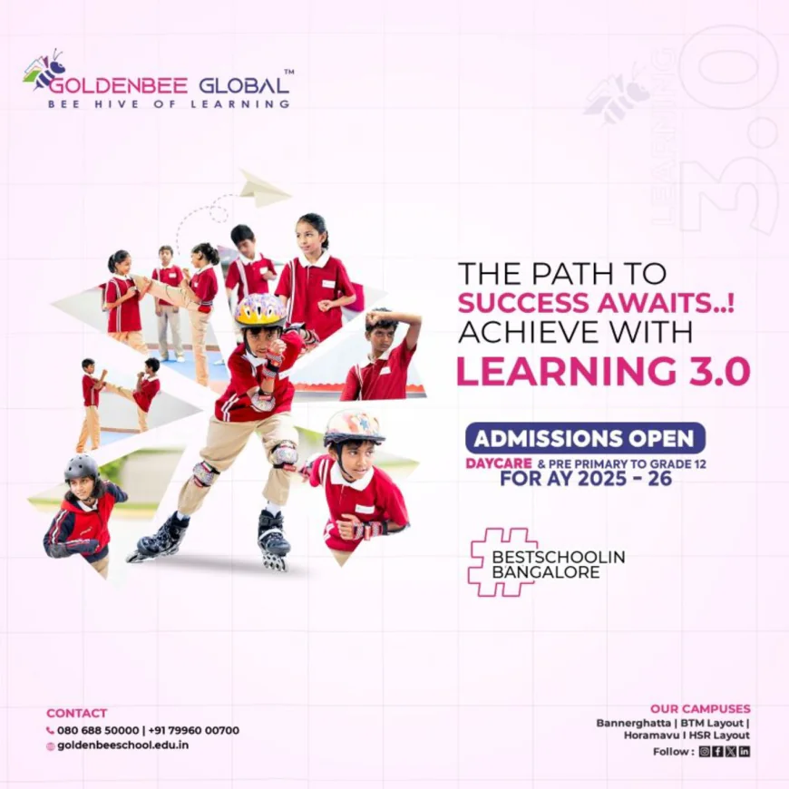 Best international schools in bangalore - Goldenbee global school