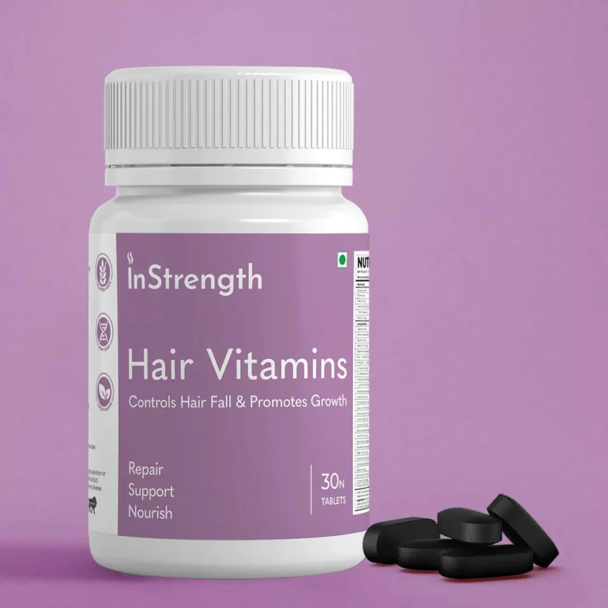 Try InStrength Hair vitamin with Biotin Now! | Revitalize Your Hair Naturally