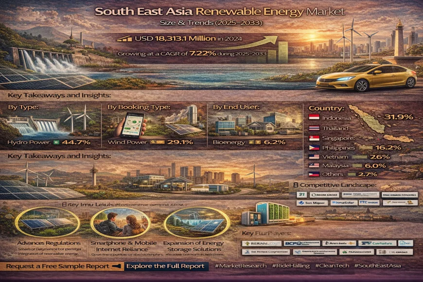 South East Asia Renewable Energy Market Size, Share, Growth, Trends and Forecast 2025–2033 | Get Free Sample Report