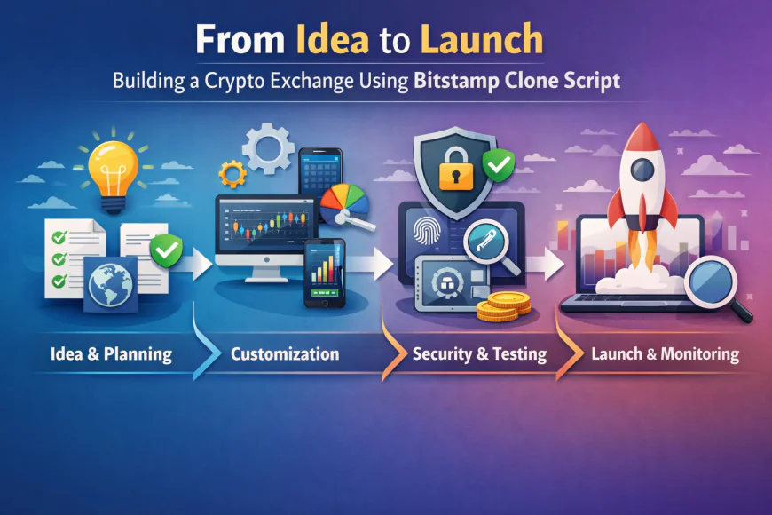 From Idea to Launch: Building a Crypto Exchange Using Bitstamp Clone Script