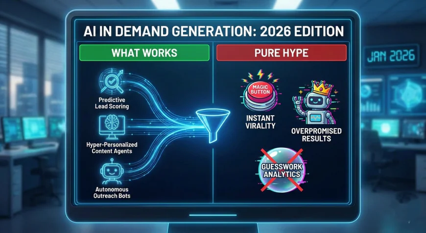 AI in Demand Generation: What Works in 2026 (And What’s Pure Hype)