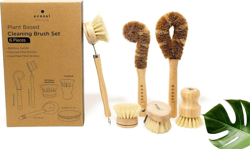 What Makes a Dish Brush Set Eco-Friendly?
