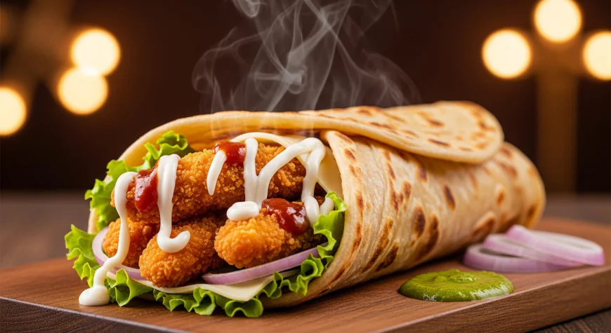 Looking for Paratha Roll? This Crispy Chicken Roll Wins Every Time