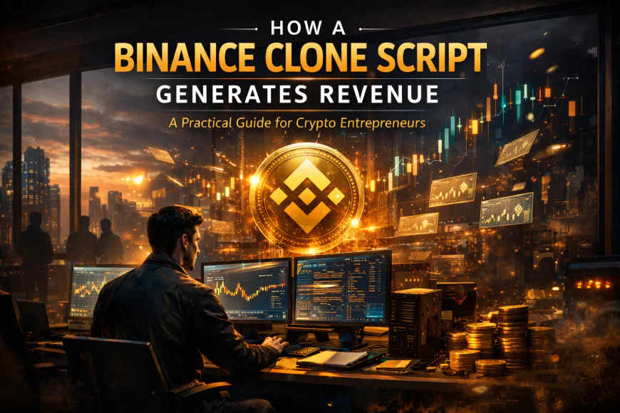 Binance Clone Script Business Model Explained | Revenue Streams