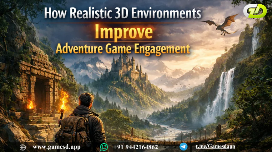 How Realistic 3D Environments Improve Adventure Game Engagement