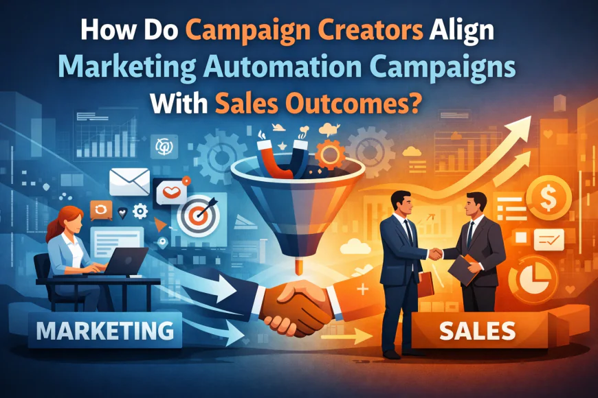 How Do Campaign Creators Align Marketing Automation Campaigns With Sales Outcomes?