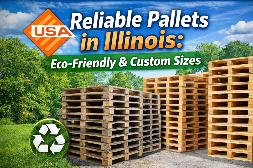 Reliable Pallets in Illinois: Eco-Friendly & Custom Sizes