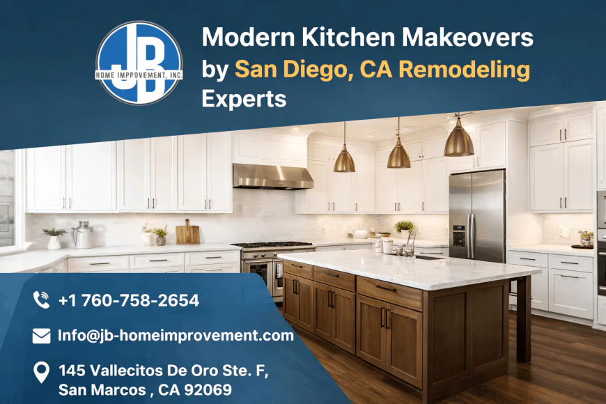 Modern Kitchen Makeovers by San Diego, CA Remodeling Experts