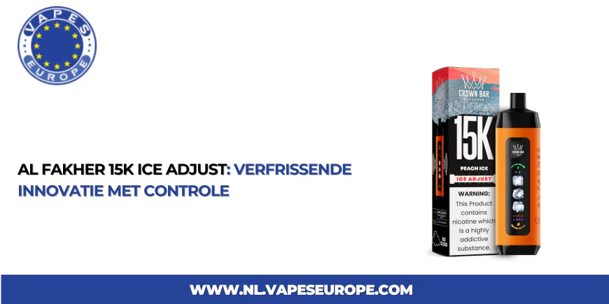 Al Fakher 15K Ice Adjust: Verfrissende Innovatie met Controle