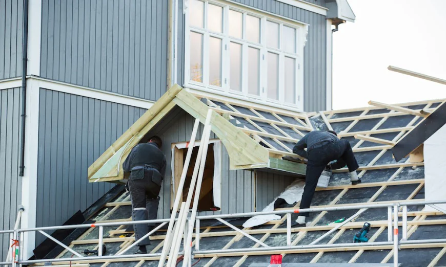 Takbyte Är Mer Än Ett Hantverksarbete