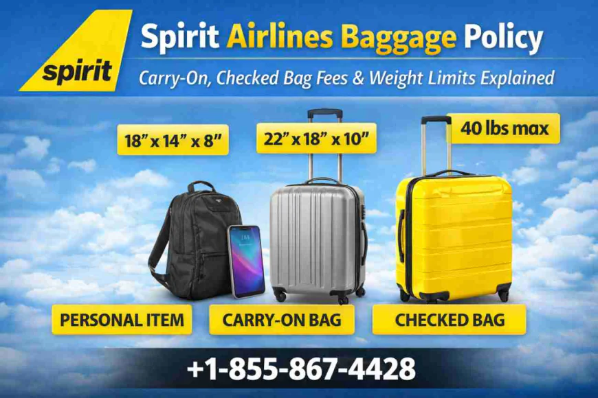 Spirit Airlines Baggage Policy: Fees, Size Limits & Carry-On Rules