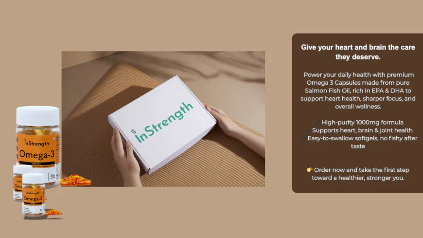 Why Omega 3 Capsules Salmon Fish Oil 1000mg Are the Best Choice for Heart & Brain Health?