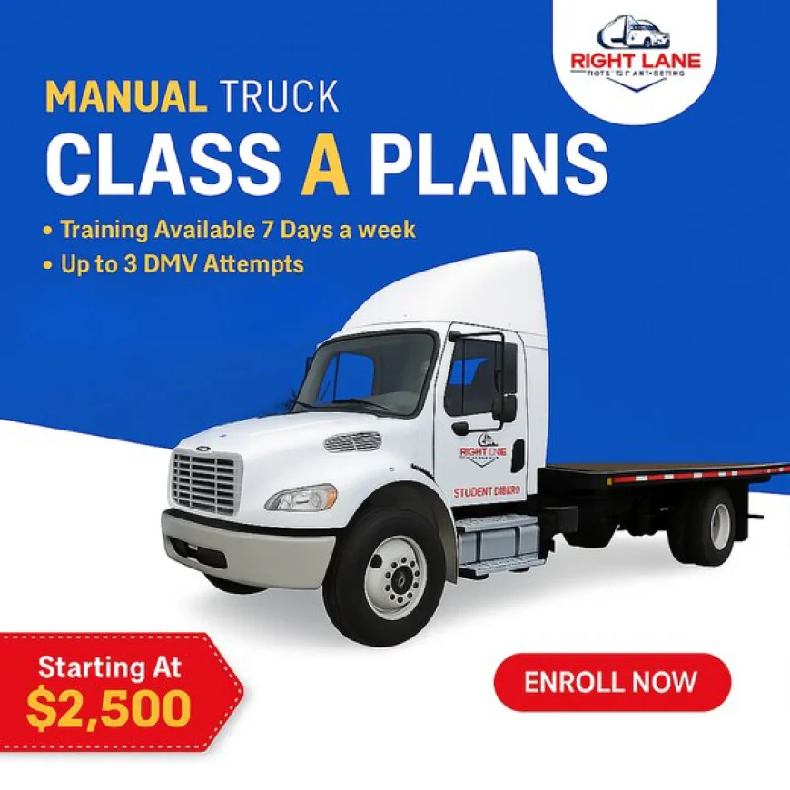 CDL A License Training Programs for Professional Truck Drivers