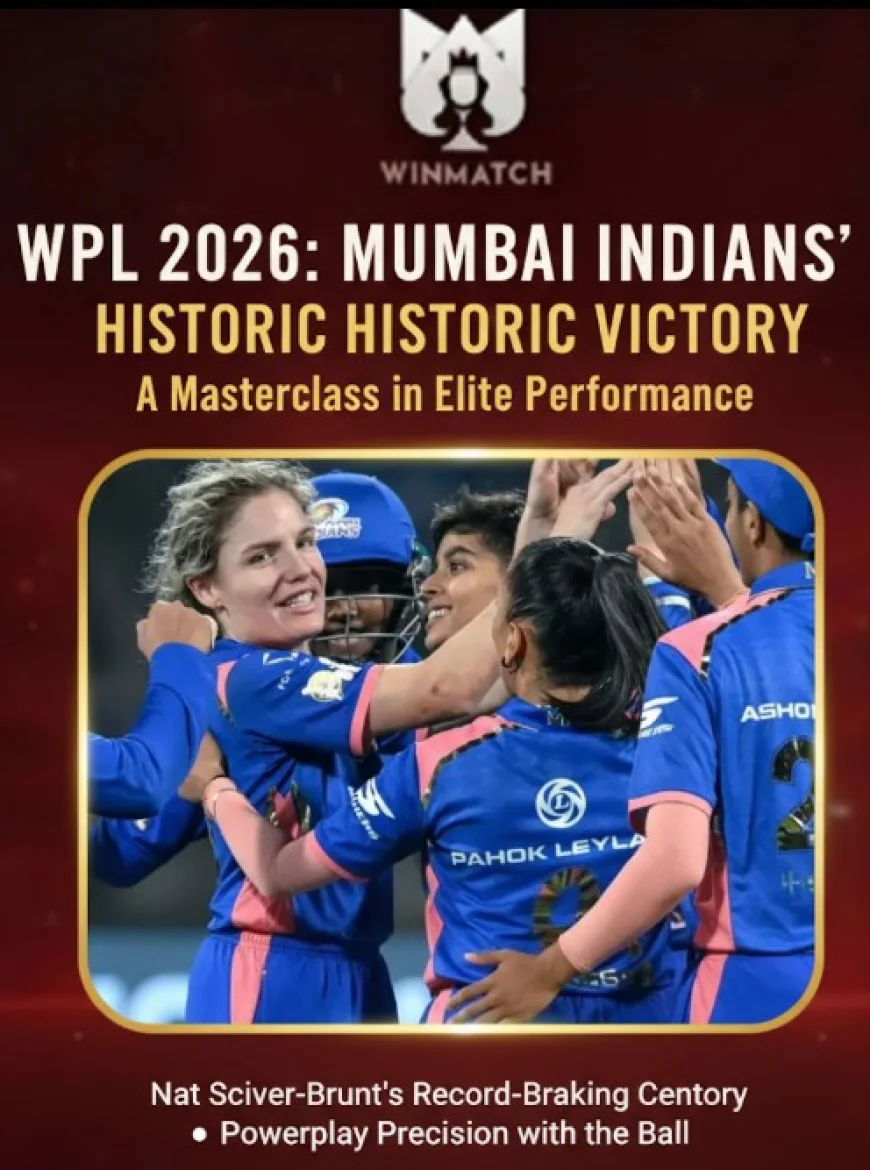 Winmatch: How Tactical Discipline Saved Mumbai’s Season