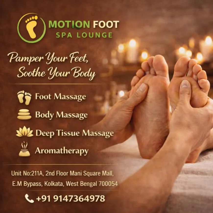 Best foot and massage in Swabhumi at Motion Foot Spa.