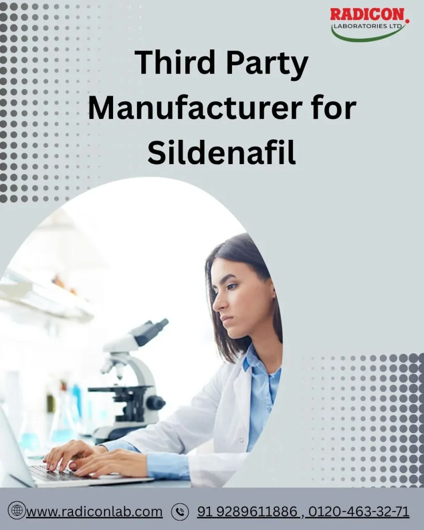 Best Third Party Manufacturer for Sildenafil Products