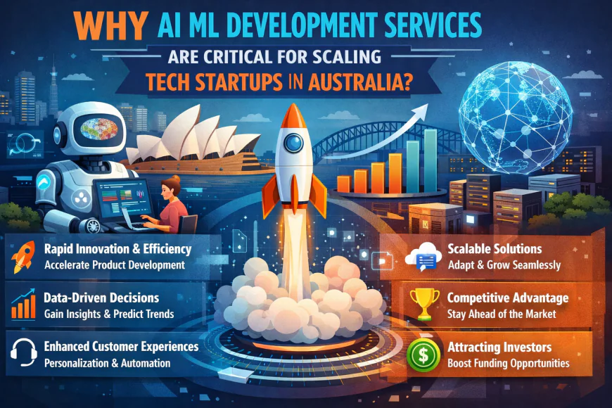 Why AI ML Development Services Are Critical for Scaling Tech Startups in Australia? 
