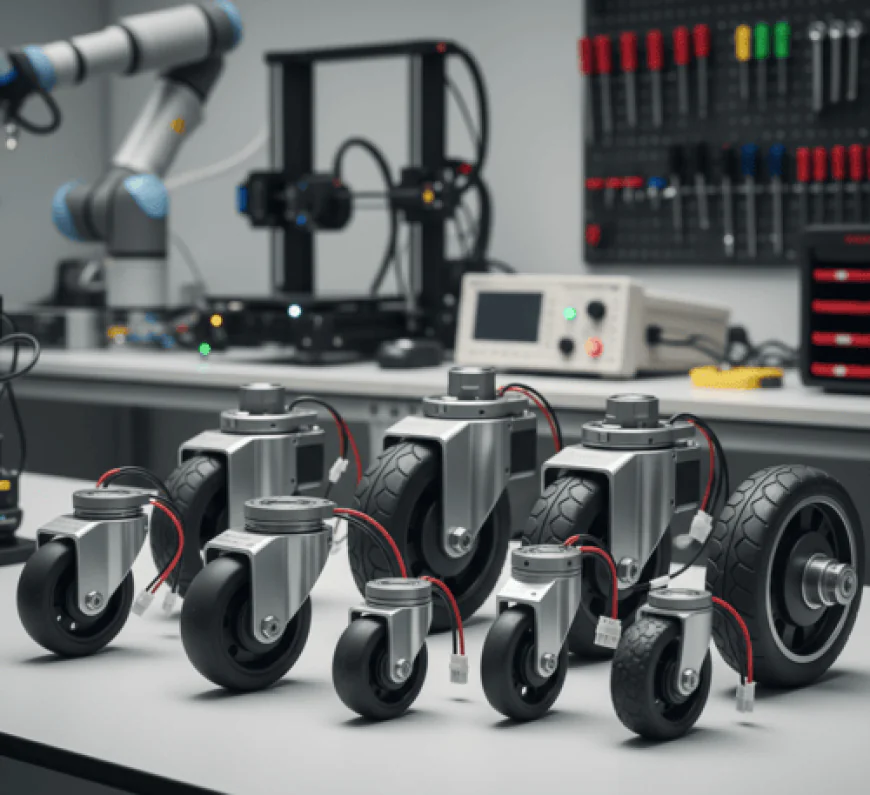 Motorized Drive Casters for Factories and Heavy Loads | Caster Experts