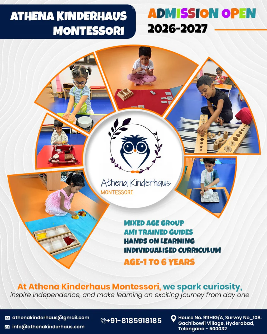 Best Kindergarten School in Gachibowli: Nurturing Young Minds for a Bright Future