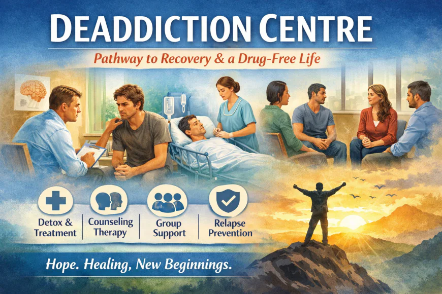 Deaddiction Centre: A Pathway to Recovery, Hope, and a Drug-Free Life