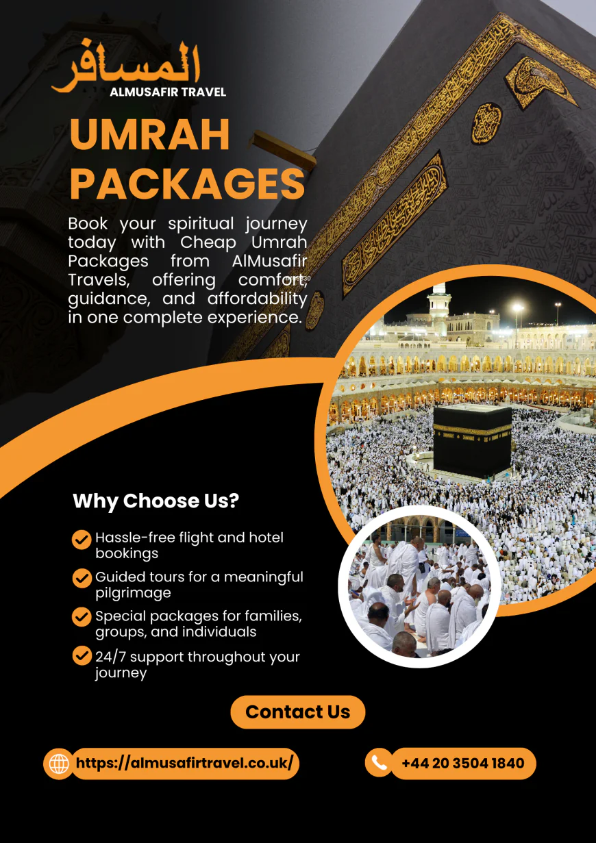 Plan Your Spiritual Journey with AlMusafir Travel’s Cheap Umrah Packages 2026
