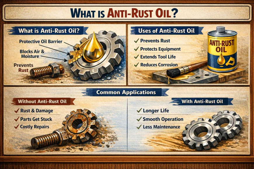 Rust Preventive Oil Explained: How It Shields Metals from Corrosion
