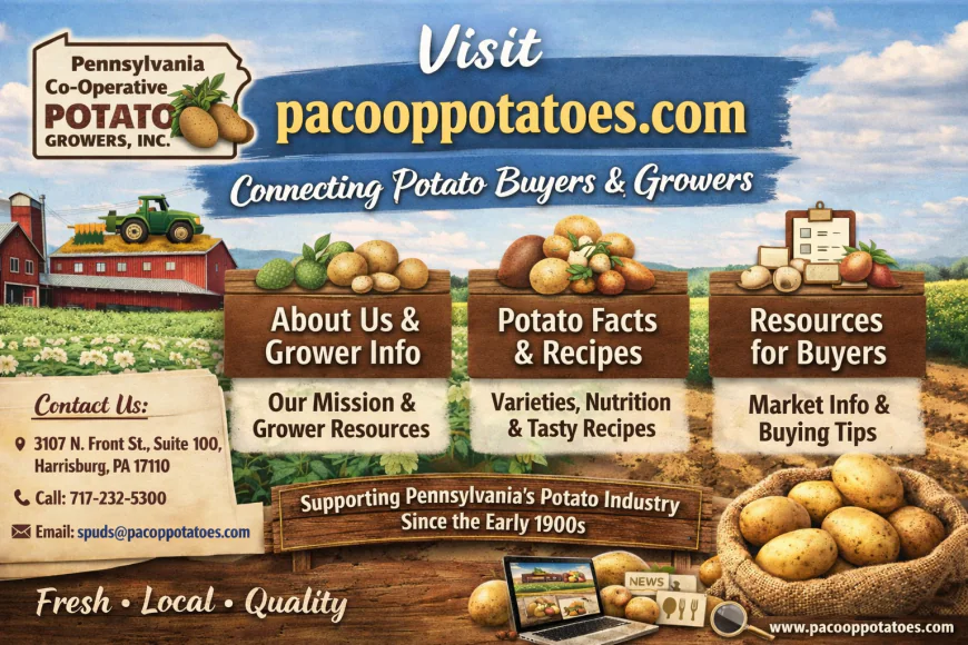 Pennsylvania Co-Operative Potato Growers | From Farm to Buyer