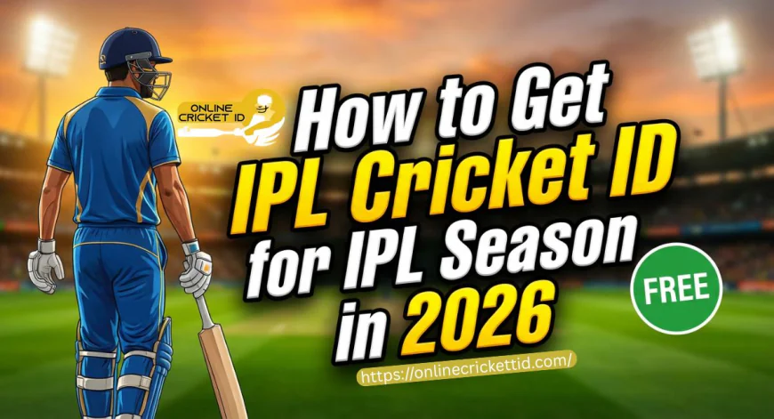How to Get IPL Cricket ID for IPL Season in 2026