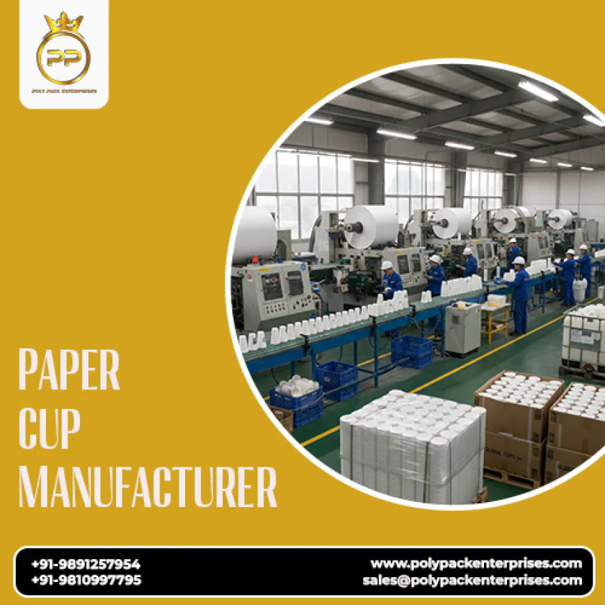 Best Paper Cup Manufacturer for Sustainable Cup Solutions