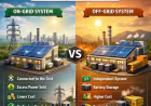 Industrial On-Grid vs Off-Grid Solar Systems – Best Choice for Factories