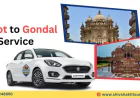 Rajkot to Gondal Taxi Service – Explore Naulakha Palace & Riverside Garden Comfortably