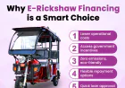 Affordable E Rickshaw Loan & Finance Options Online