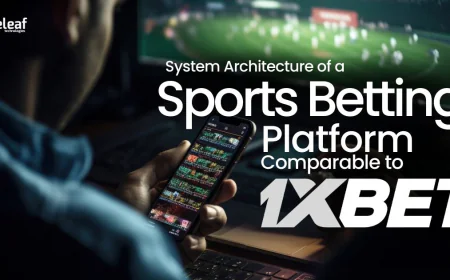 System Architecture of a Sports Betting Platform Comparable to 1xBet