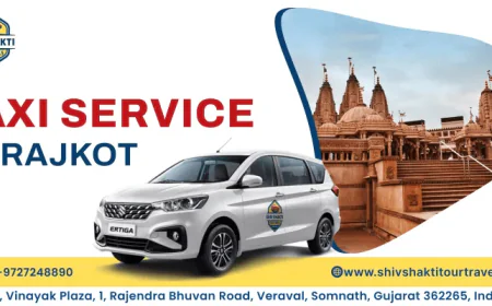 Taxi Service in Rajkot with Sightseeing Tours – Explore the City Comfortably