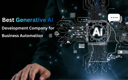 Best Generative AI Development Company for Business Automation