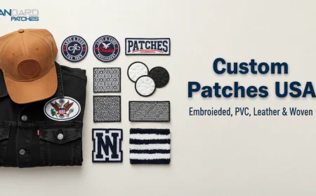 Premium Custom Patches in the USA | Embroidered, PVC & Leather