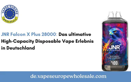 JNR Falcon X Plus 28000: Das ultimative High-Capacity Disposable Vape Erlebnis in Deutschland
