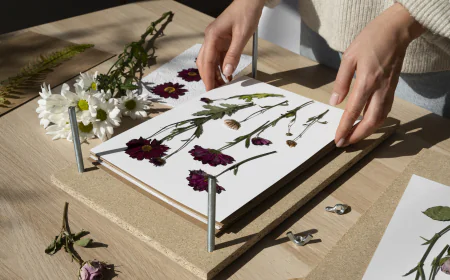 Pressed Flower Frame Sydney – Handcrafted Beauty