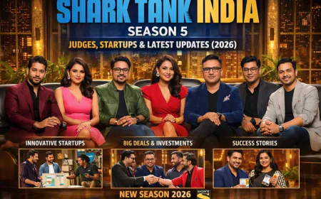 Shark Tank India Season 5: Judges, Startups & Latest Updates (2026)