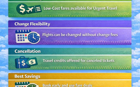 Top 5 Travel Tips Around Southwest Airlines Bereavement Fares