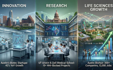 The Pharmaceutical Industry in Austin: A Convergence of Innovation, Research, and Life Sciences Growth
