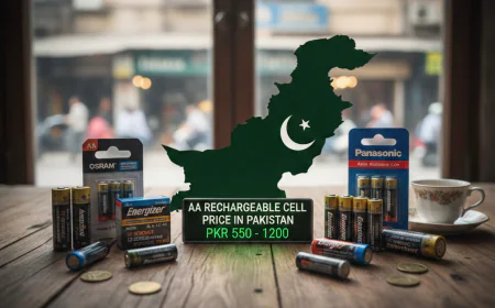 What Is the AA Rechargeable Cell Price in Pakistan and Is It Worth the Investment?
