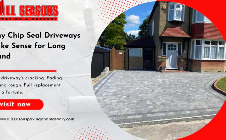 Why Chip Seal Driveways Make Sense for Long Island