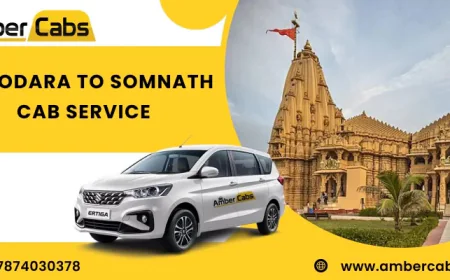 Vadodara to Somnath Taxi Service: Explore Temples, Beaches & Heritage